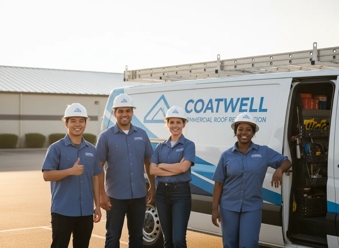 Commercial roof coating company in West Dennis, MA